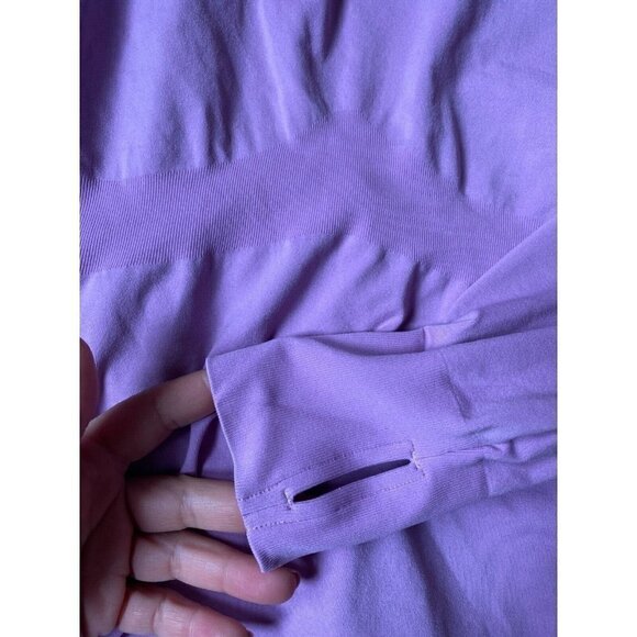 Z By Zella BNWOT Women Purple Activewear Long Sleeve Top Sz Medium - Picture 5 of 5